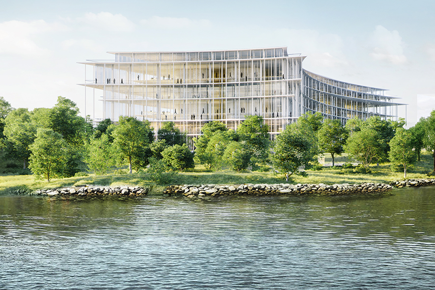 Finance Corner - Nouveau siège Lombard Odier - Lac